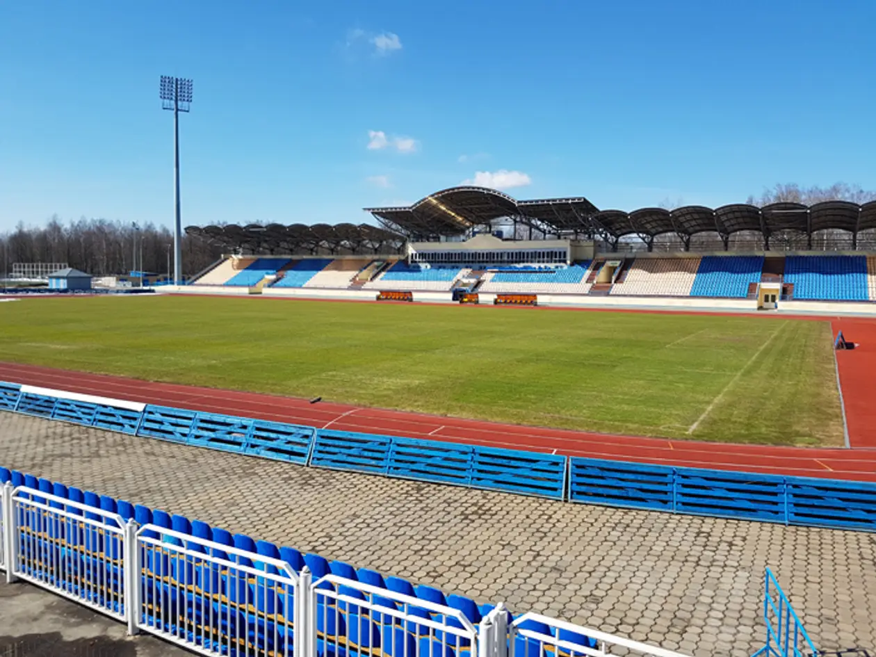 Состояние газона на стадионе «Торпедо»