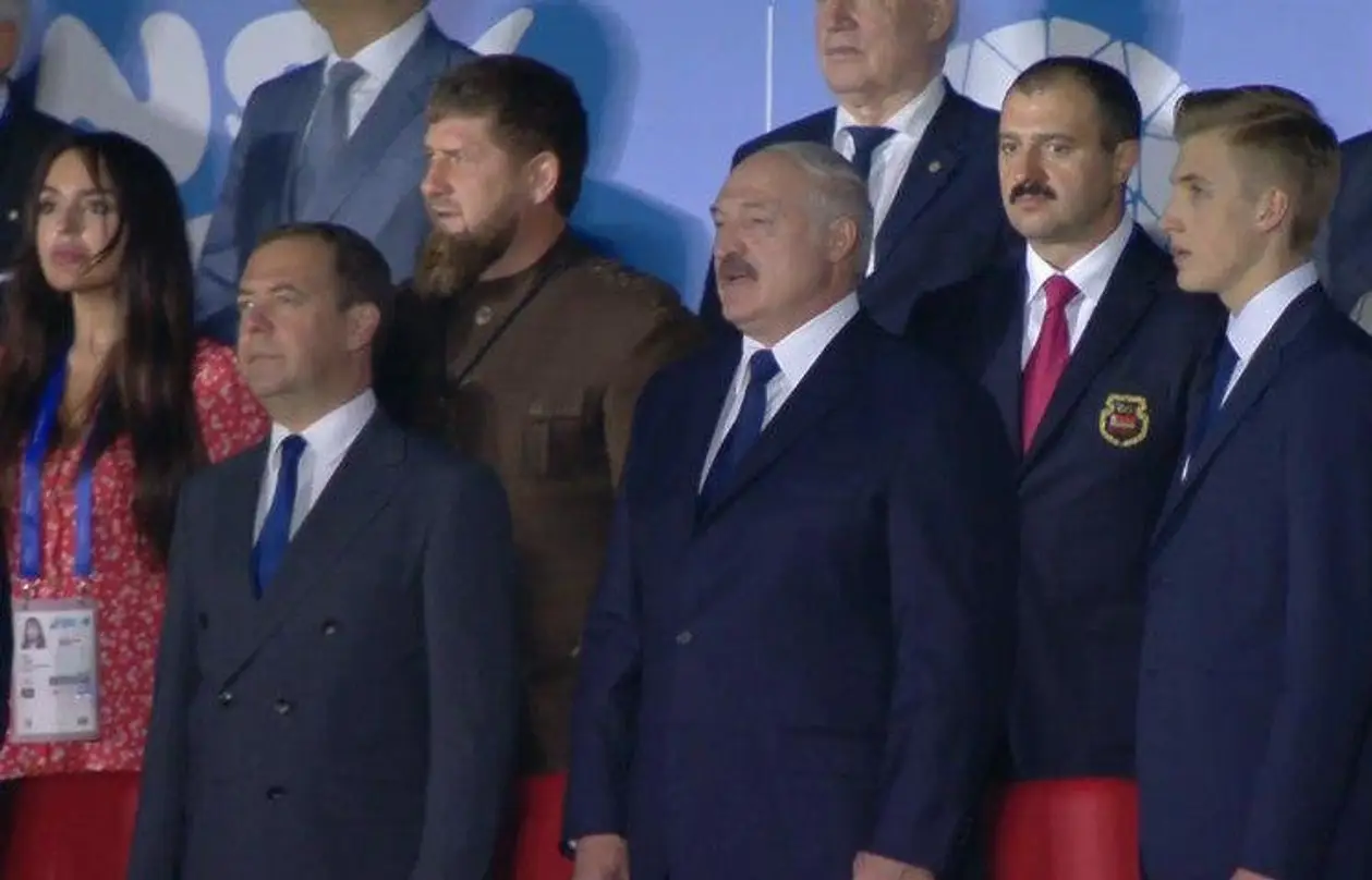 Кадыров пел гимн Беларуси во время открытия Европейских игр. Или показалось?