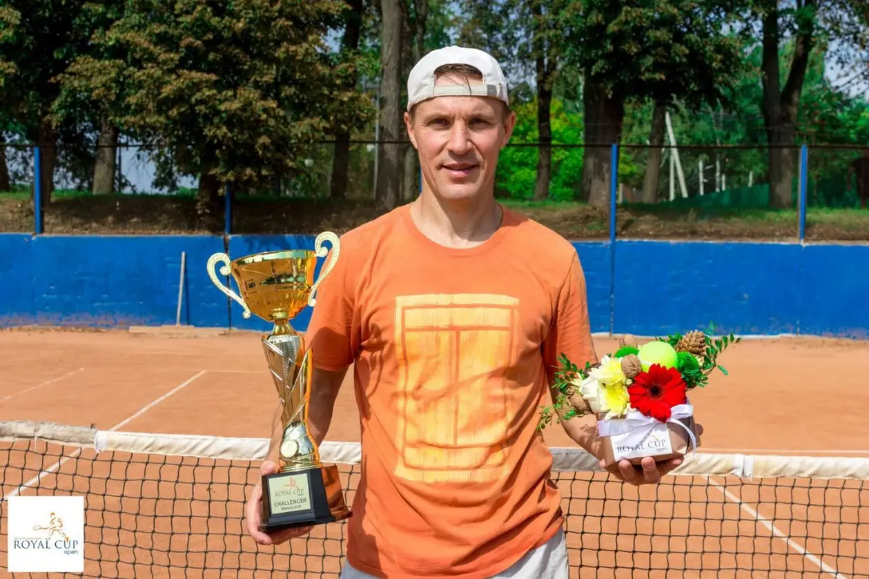 В Минске мужской завершился любительский турнир по теннису Royal Cup Open