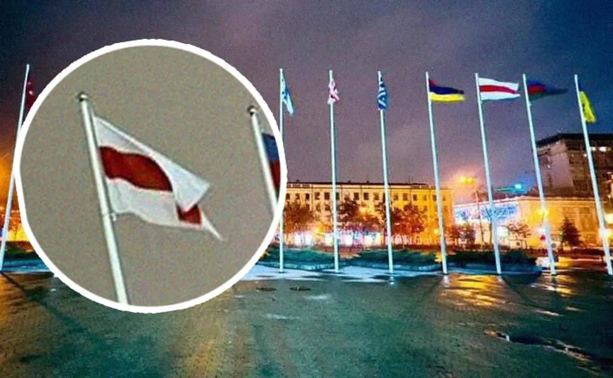 В украинском Днепре сделали то, что мы уже видели на ЧМ по хоккею в Риге – сменили КЗ-флаг на БЧБ. Посольство Лукашенко начало сокрушаться – и нарвалось на мощнейший ответ от мэра