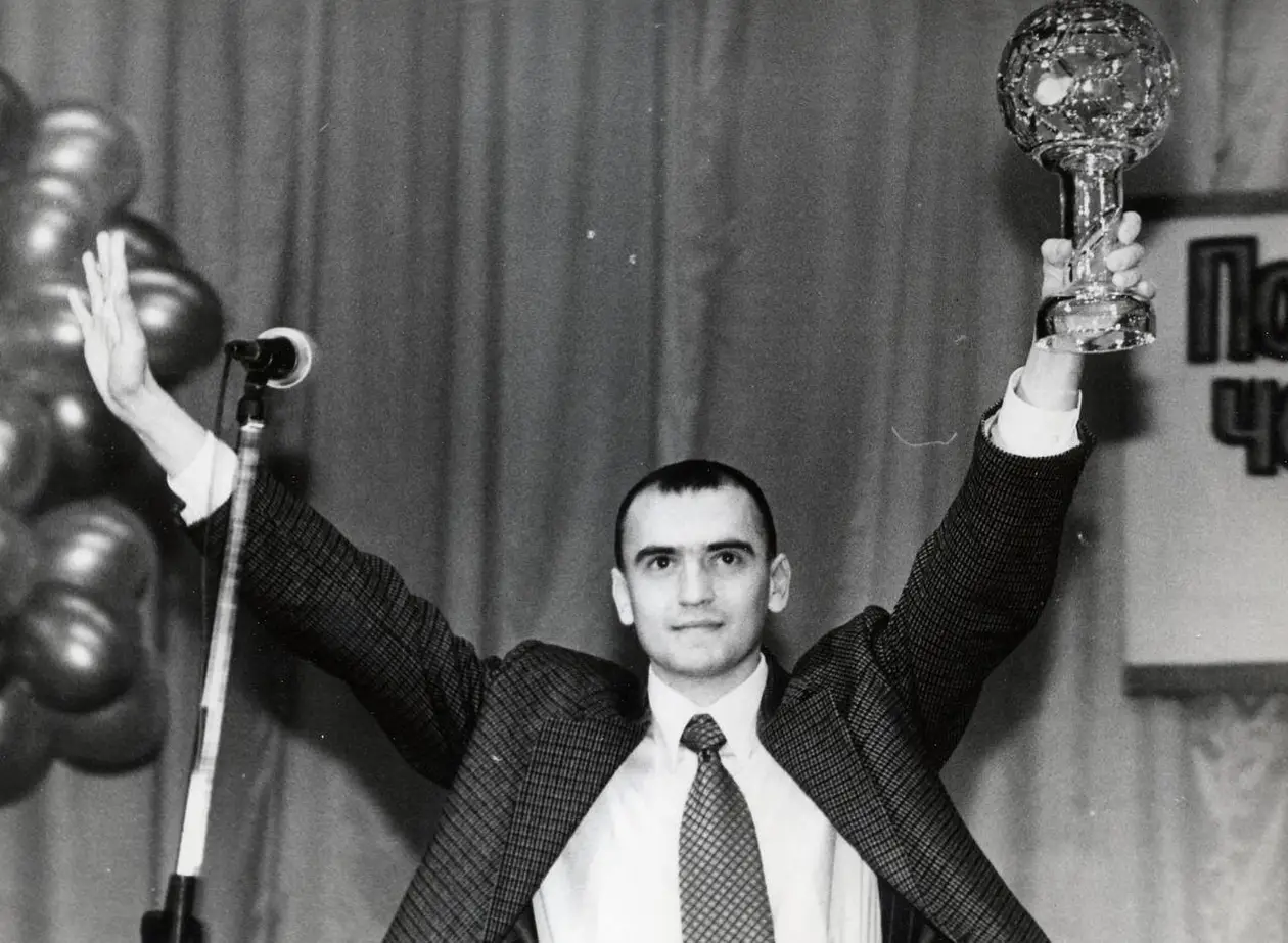 Ретро-фото Лисовского, который принес первые медали БАТЭ
