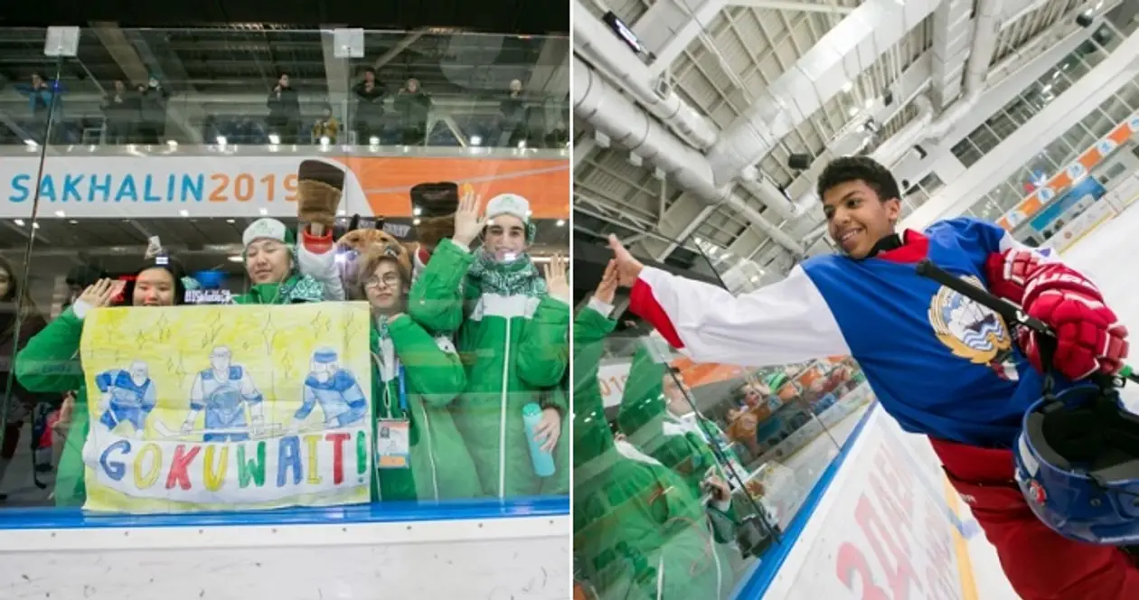 Дети из Кувейта пропустили 219 шайб в России. Трибуны стали болеть за них с плакатами