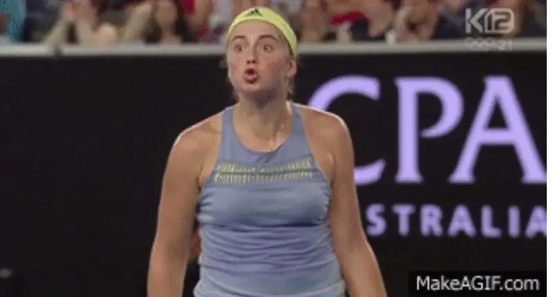 Легкое негодование Остапенко на Australian Open