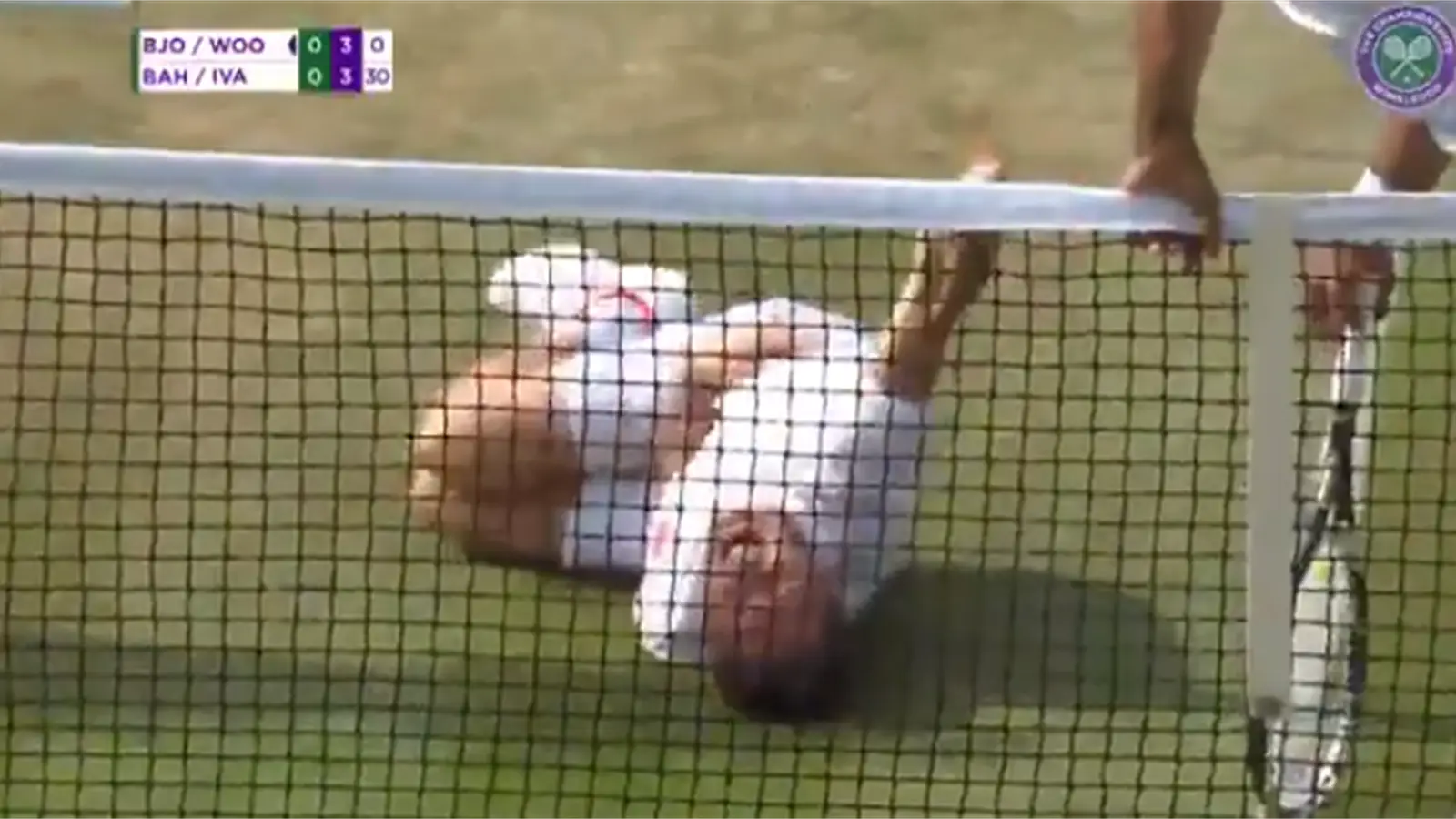 Чемпион Уимблдона потроллил Неймара, спародировав его падение во время матча