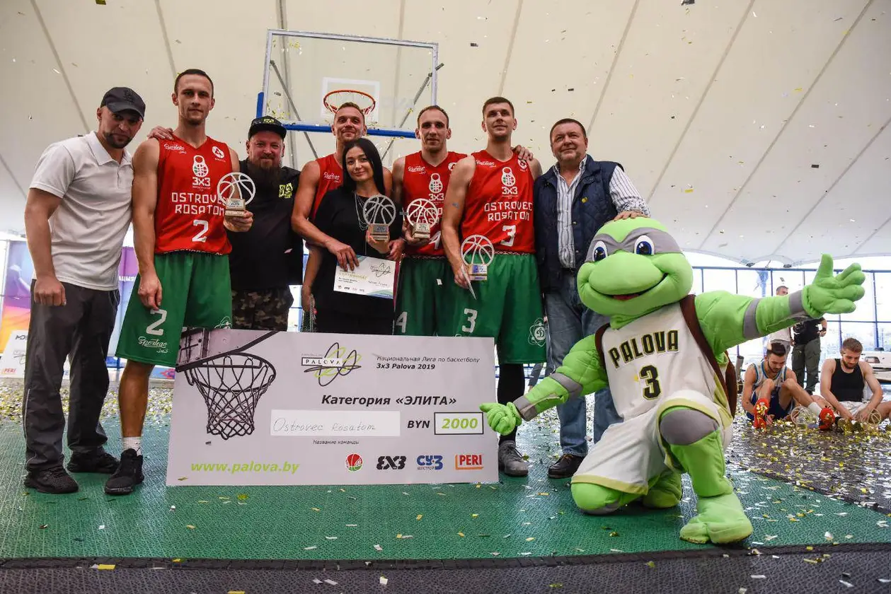 Победа на «Палове». Команда из Островца выиграла национальную лигу по баскетболу 3х3