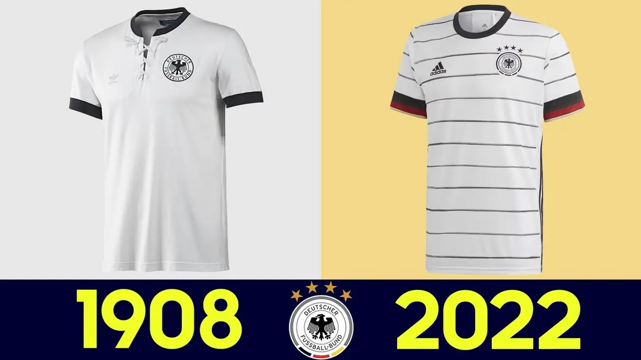 История футболки сборной Германии