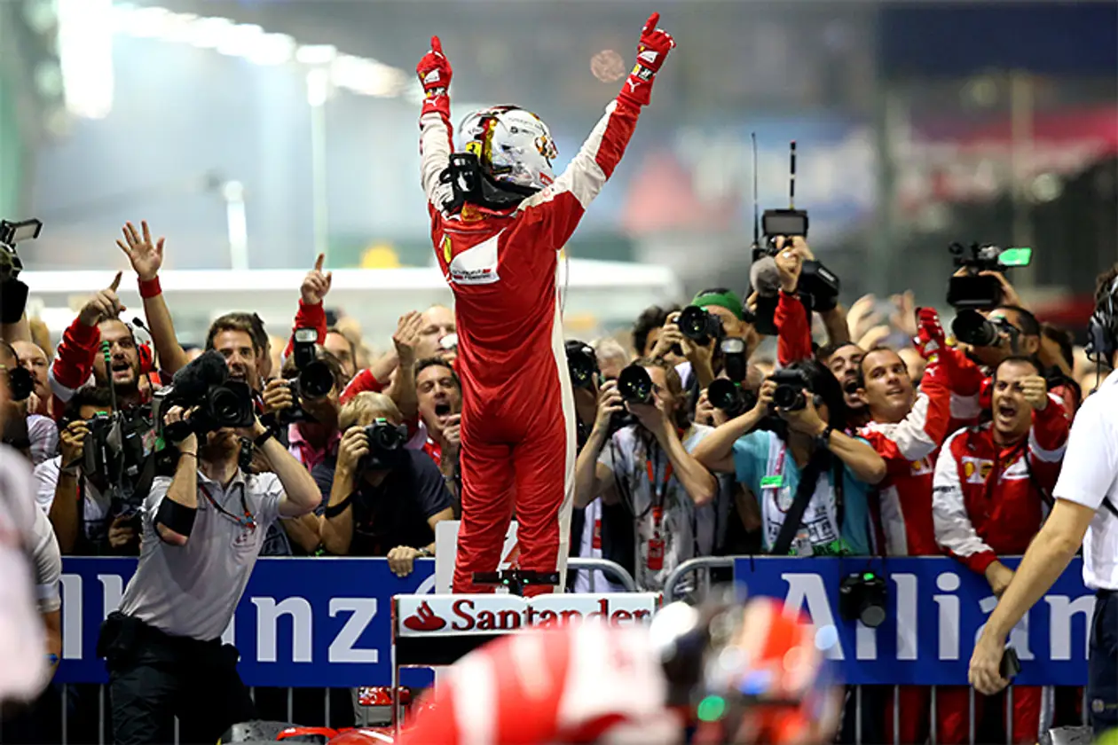 Двойной успех «Феррари» и другие итоги Гран-при Сингапура