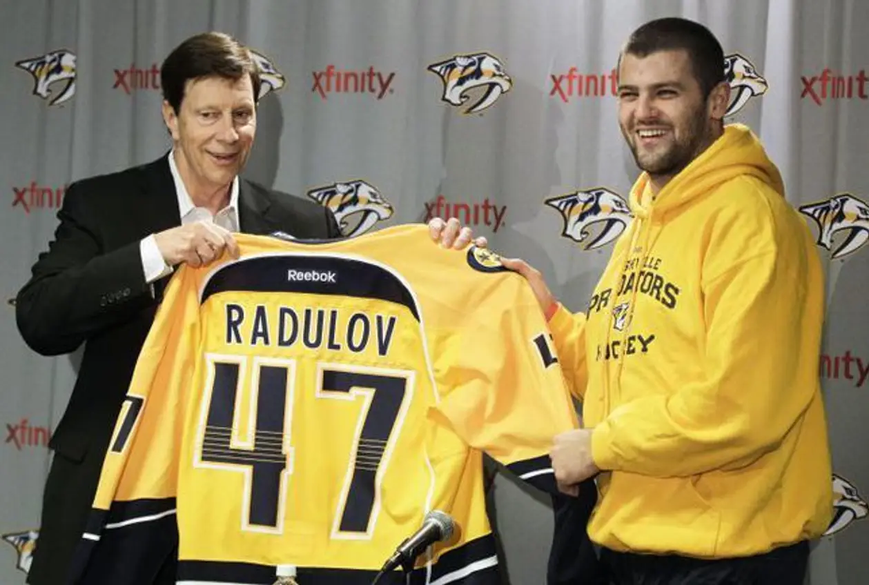 Александр Радулов возвращается в НХЛ
