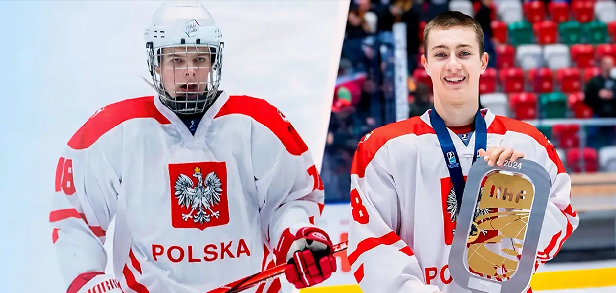 Сборная Польши U-18 выиграла группу на чемпионате мира по хоккею. Ей помогли беларусы, которые приехали в 2022-м