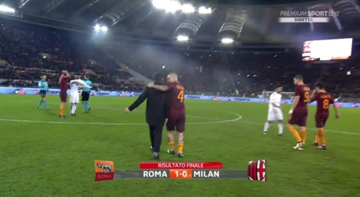 «Рома» — «Милан» 1-0 (Серия А, 16 тур)