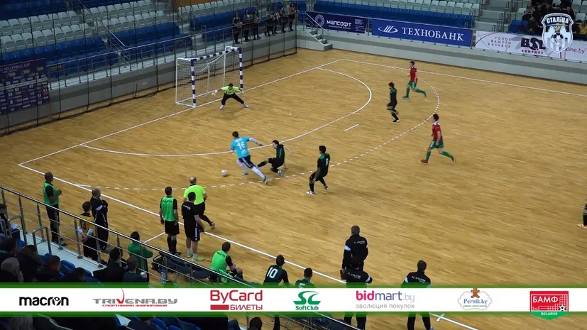 Шикарный проход и голевая вратаря в Кубке Беларуси по мини-футболу