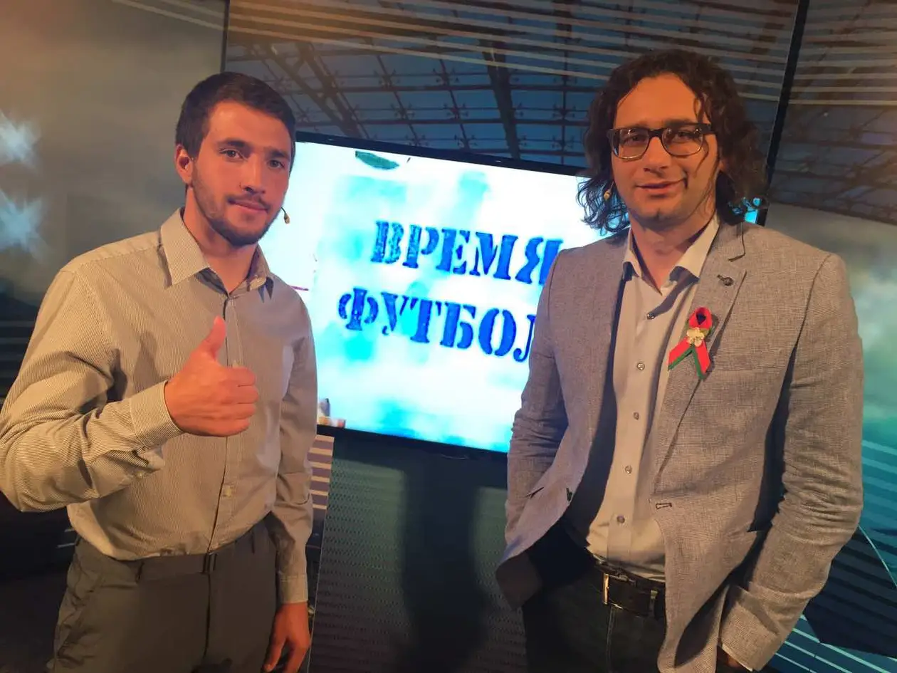 Александр Холодинский в гостях программы «Время футбола»