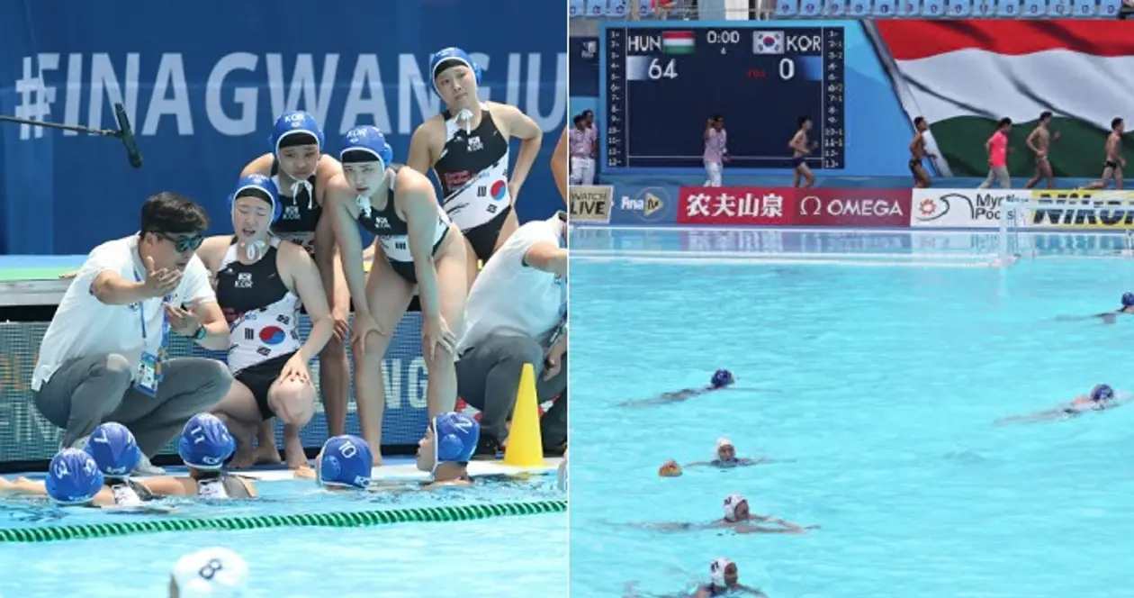 Корею разнесли 0:64 в водном поло. Они создали сборную ради домашнего ЧМ