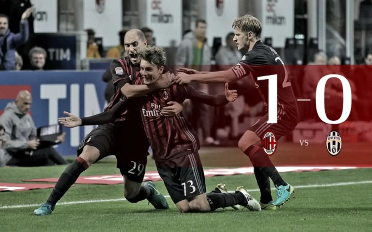 «Милан» — «Ювентус» 1-0 (Серия А, 9-й тур)
