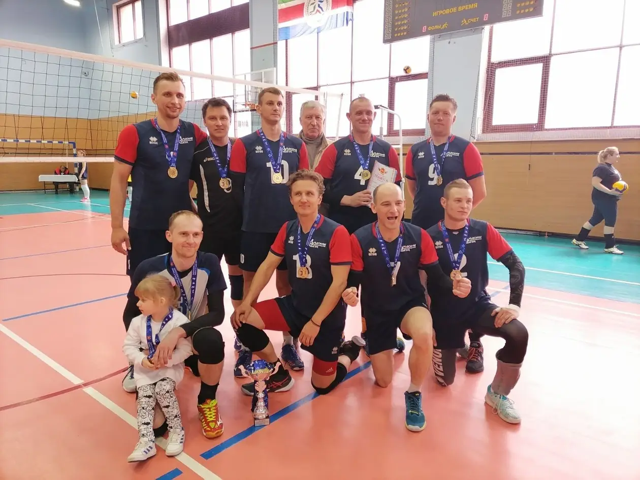 Волейболисты из Лиды выиграли чемпионат Гродненской области