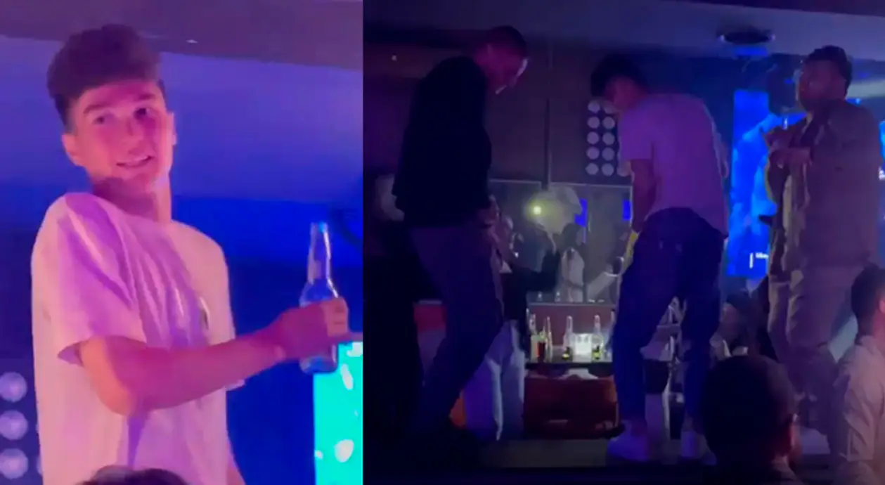 Молодой легионер БАТЭ зажег в ночном клубе после победы в Кубке: с бутылкой в руках и танцами на барной стойке