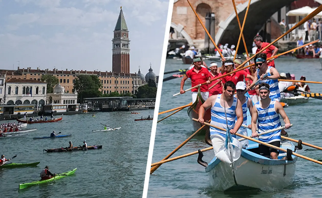 Регата как знак протеста – в Венеции прошла 30-километровая гонка по каналам города
