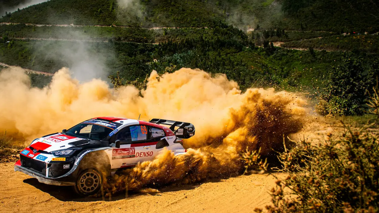 З пятай спробы. Толькі на Ралі Партугалія дзейсны чэмпіён WRC Кале Раванпэра адкрыў лік перамогам у сезоне 2023 года