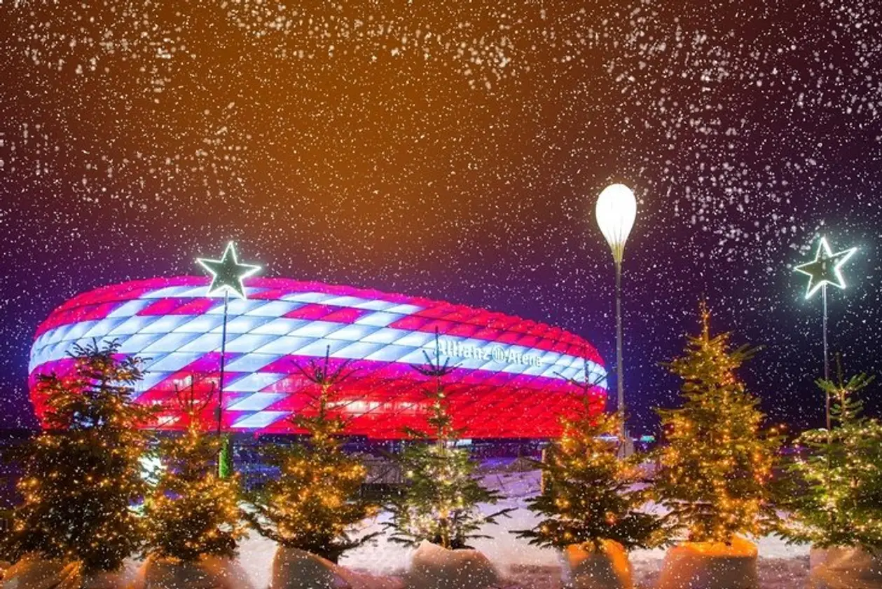 Красивейшая традиция «Баварии» – световые шоу на Рождество