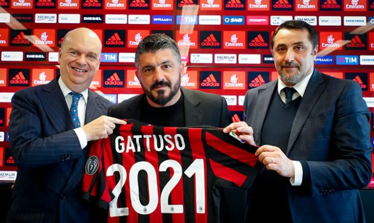 «Милан» увеличил зарплату Гаттузо в 16 раз‍