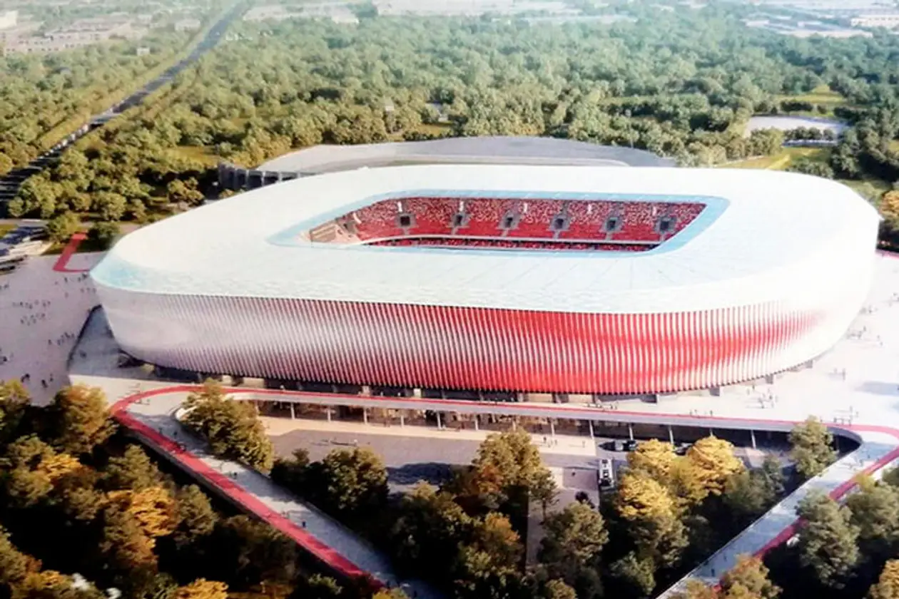 В Минске начали строить Национальный футбольный стадион за китайские деньги. Что вы об этом думаете?