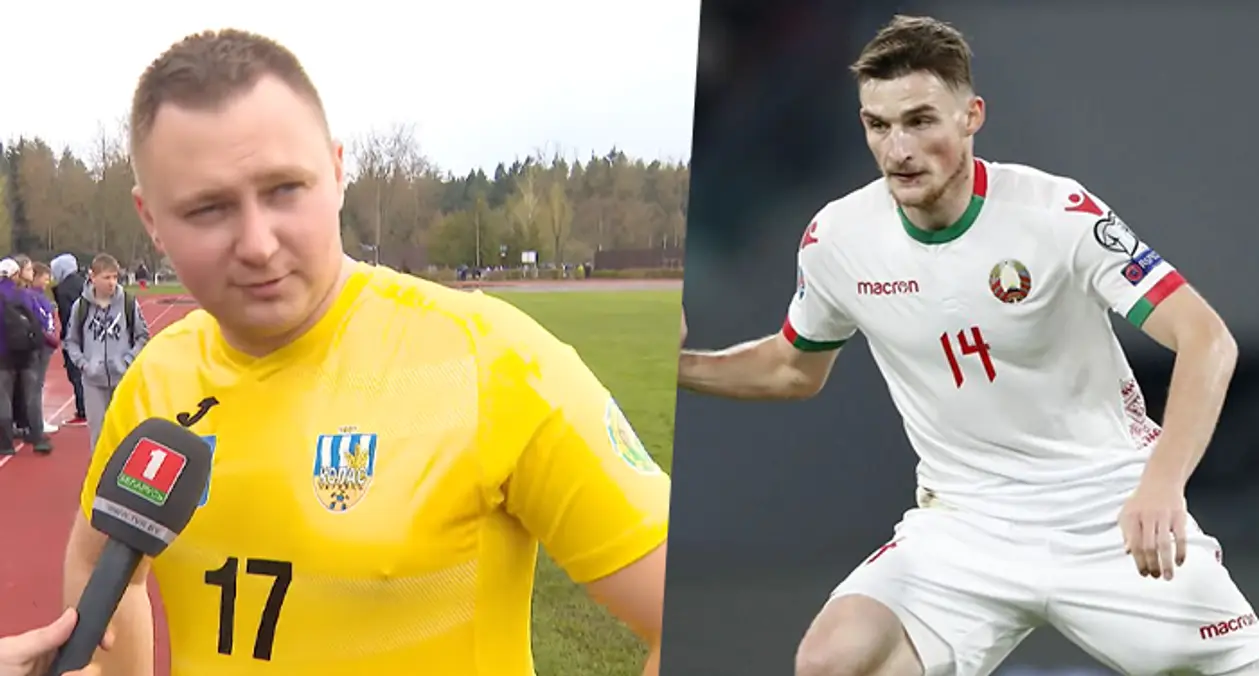 Родственные связи второй лиги и сборной Беларуси – за червеньский «Колос» оказывается играет кум Яблонского