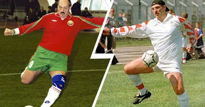 Лучшие футбольные скиллы Лукашенко. Тот случай, когда АПЛ отдыхает