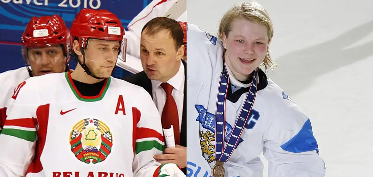 Помните голых финских хоккеисток, которые мешали Захарову? Одна из них напомнила о себе – помогла беларусам с допуском на ОИ