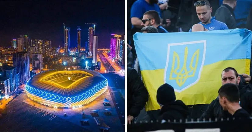 Футбольны свет падтрымлівае Украіну: ад Ліверпуля да Сафіі і Батумі