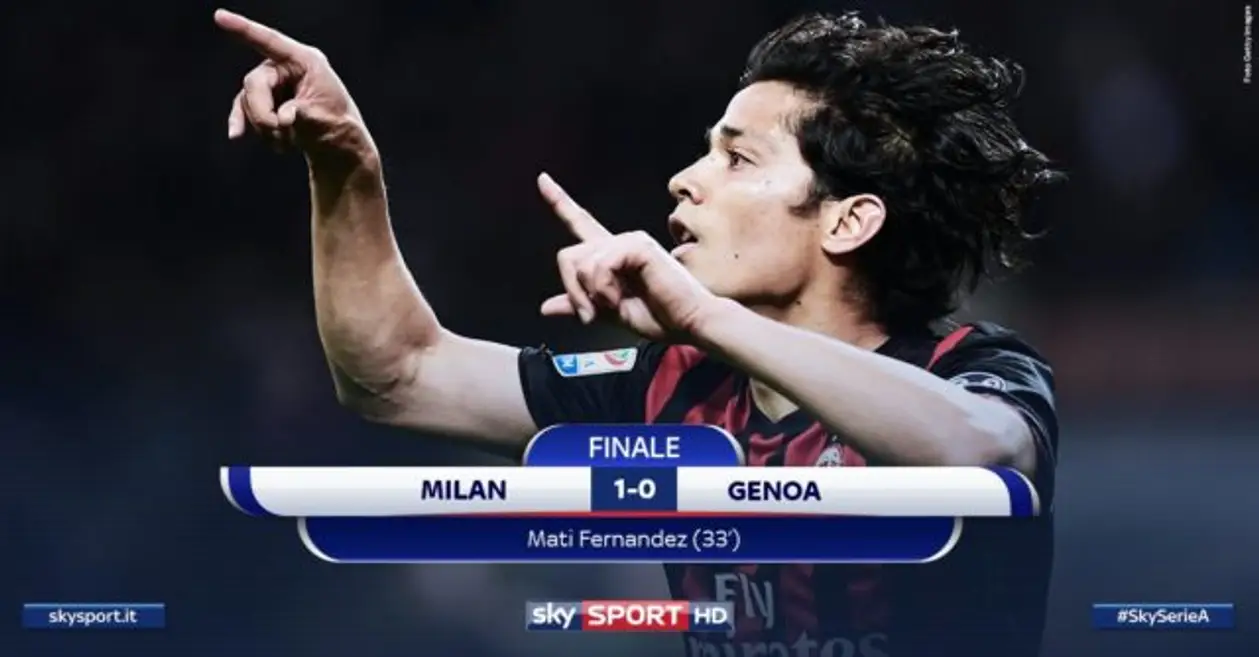 «Милан» — «Дженоа» 1-0 (Серия А, 29 тур)