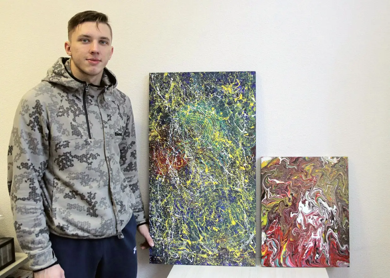 Гандболист «СКА-Минск» поможет детскому дому, продав свои картины
