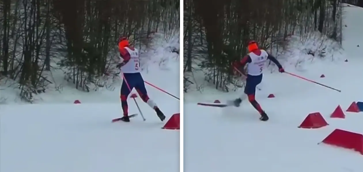 У подписантки за Лукашенко на Кубке России отстегнулась лыжа – так мы увидели, что такое чистая ярость