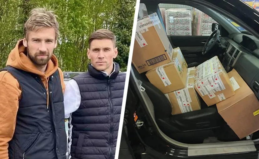 Беларусский футболист вновь поддержал Украину: Кендыш вместе одноклубниками из «Риги» купил автомобиль для ВСУ