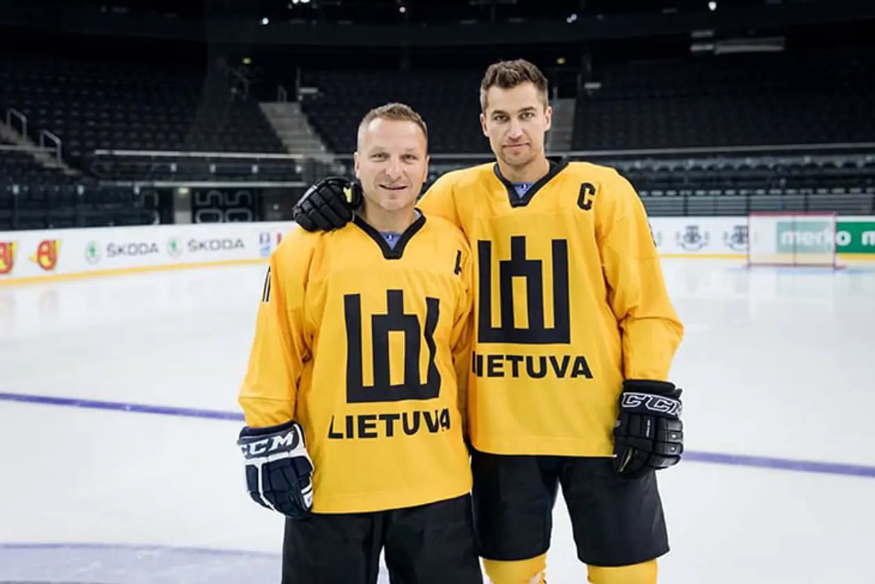 Против Беларуси на ЧМ могут сыграть культовые литовские хоккеисты: Зубрусу уже 40, Каспарайтису – 46
