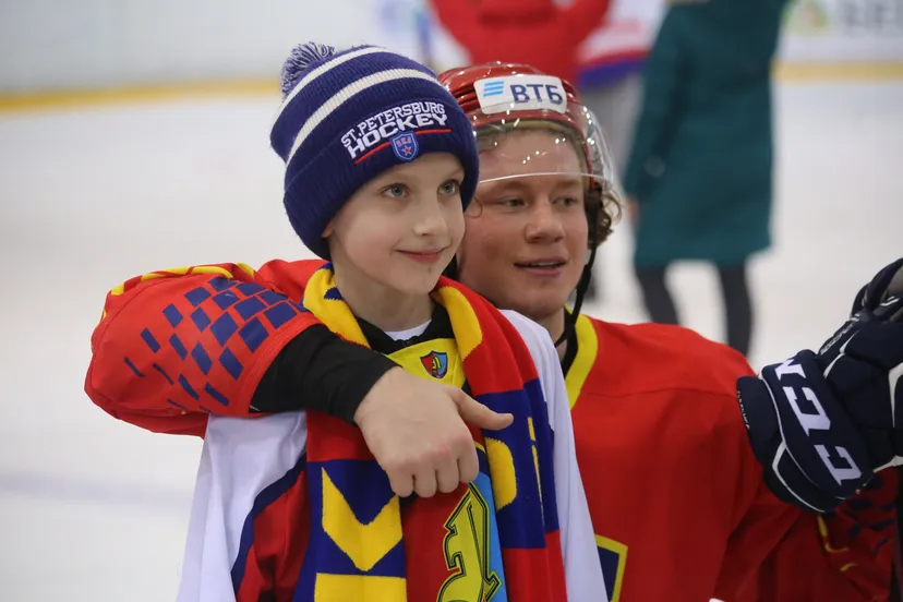 10-летний болельщик «Лиды» – о любимых хоккеистах, слезах и джерси с 97-м номером