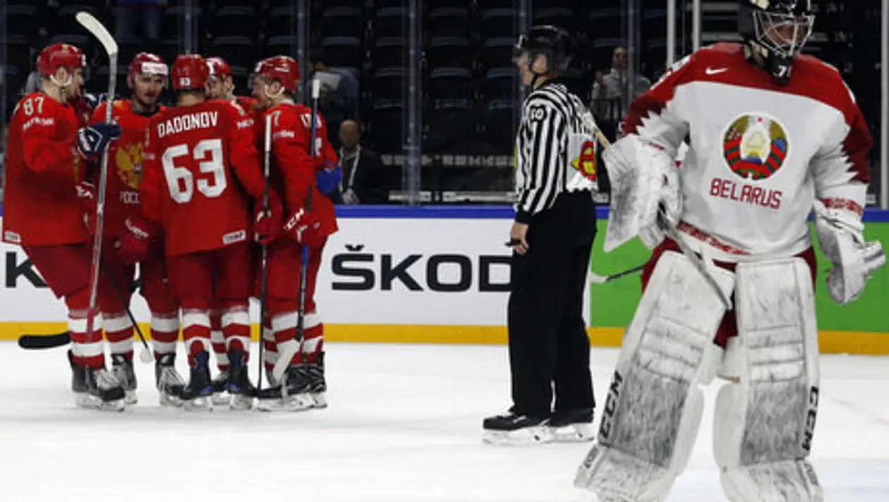 Беларусь снова разорвали на ЧМ по хоккею: слабонервным не смотреть