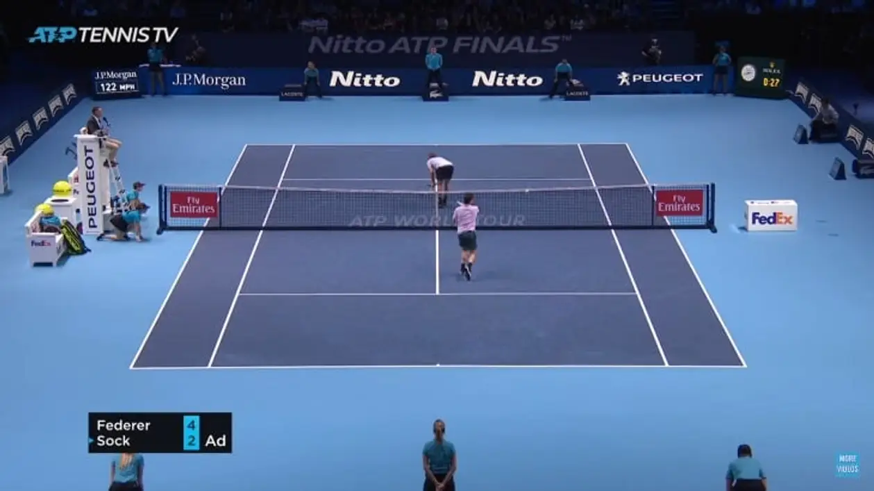 Худшие удары в мужском теннисе: Федерер отвлекся на попу Сока, великий джокосмэш
