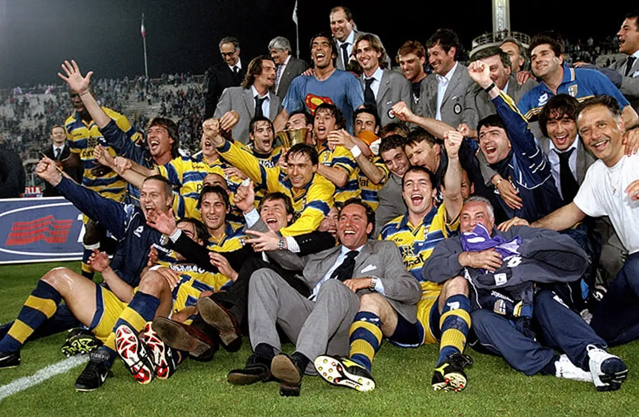 22 года назад Буффон выиграл Кубок УЕФА благодаря Энрико Кьезе. А вчера взял Кубок Италии с его сыном