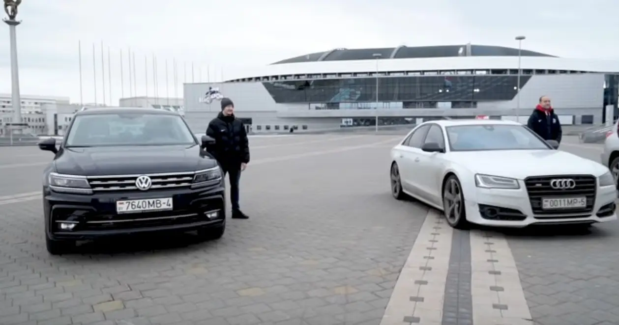 Хоккеисты «Юности» и «Немана» показали авто – такие вряд ли по карману простому белорусу