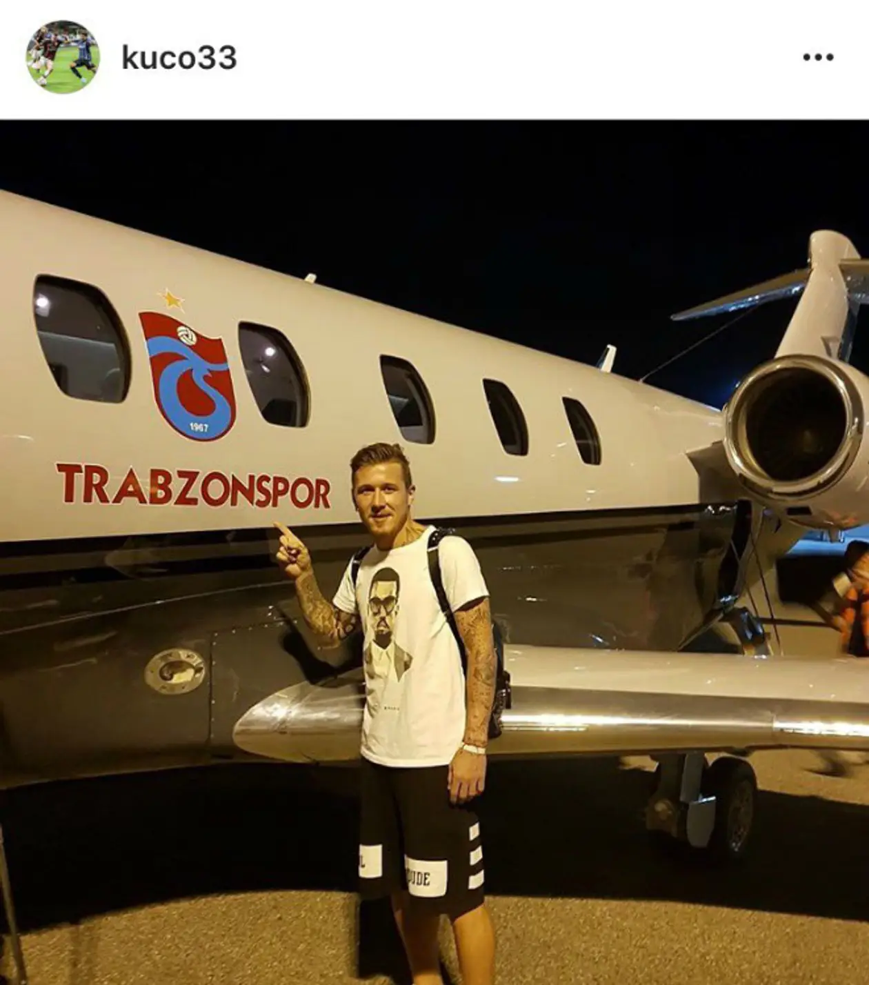 Куцка прилетел в Турцию для перехода в «Трабзонспор»