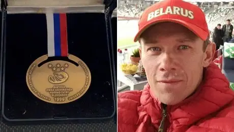 Долидович выставил медали на аукцион солидарности, но терять их не придется – а 15 тысяч рублей все равно уйдут в фонд для спортсменов