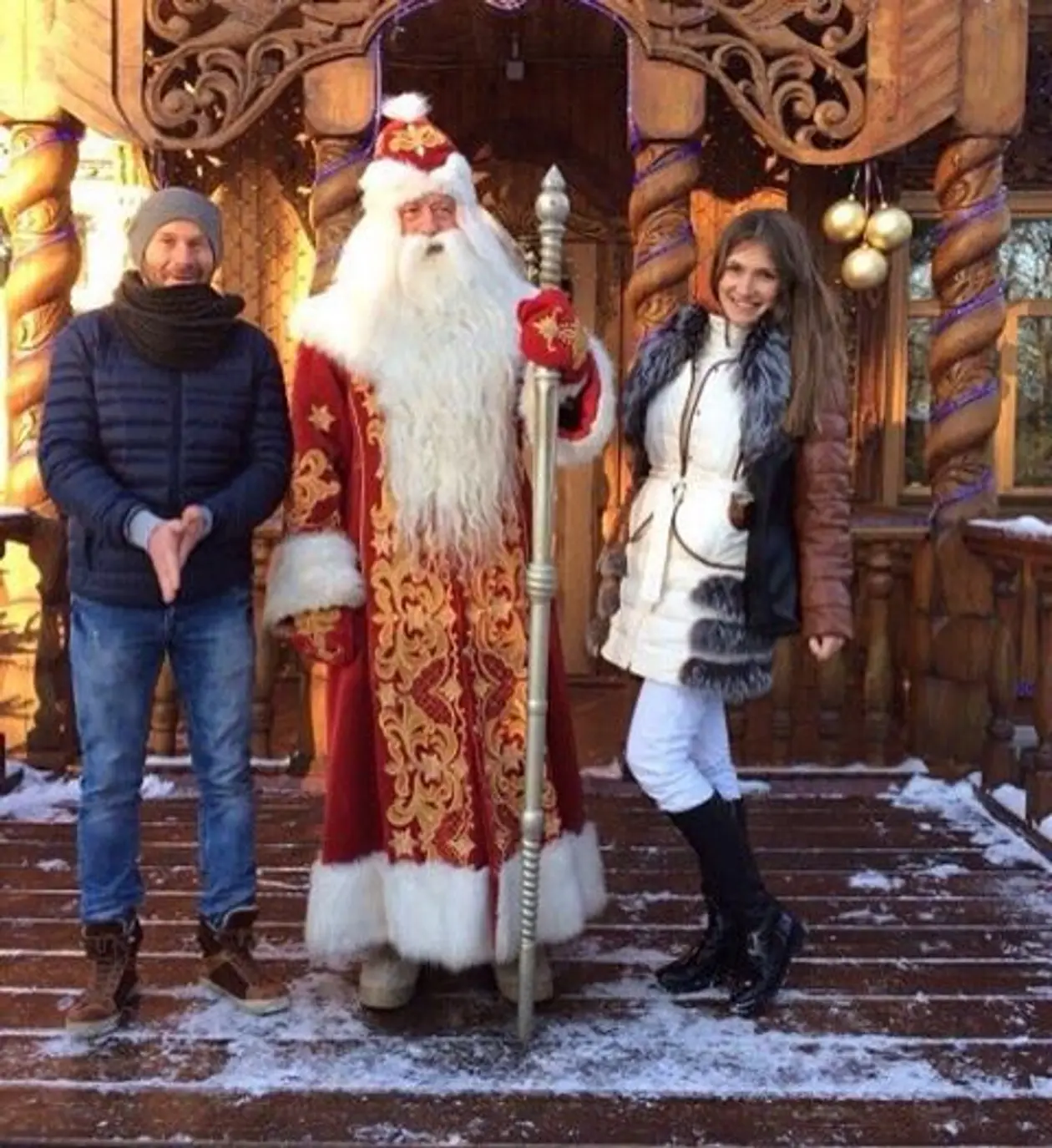 Александр Демешко посетил Резиденцию Деда Мороза