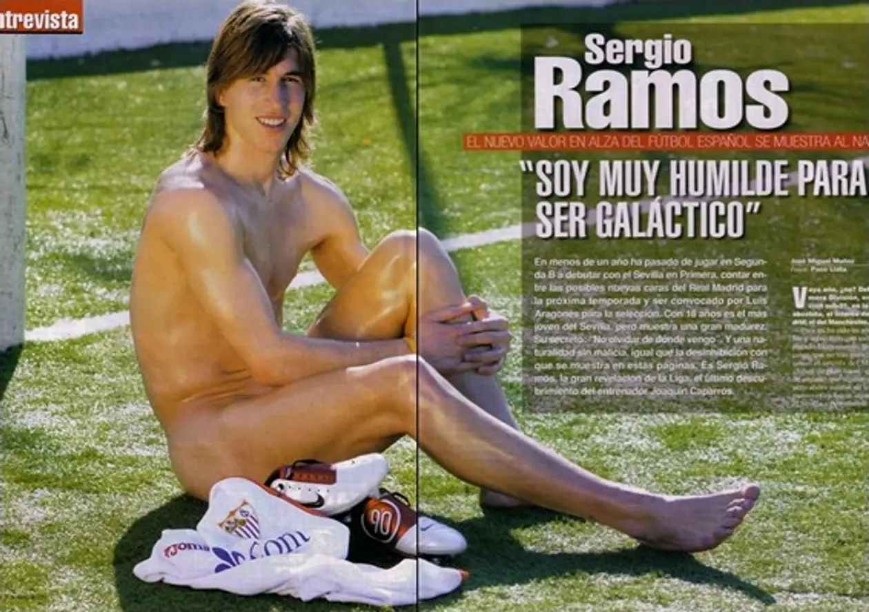 Та самая фотосессия с голым Серхио Рамосом. Как это получилось?