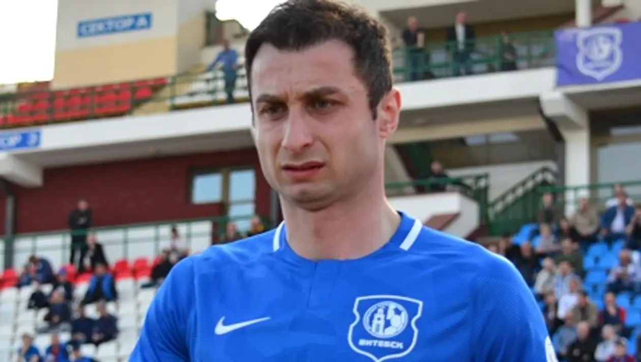 Хубутия привез «Витебску» пенальти с двумя «Динамо». Его игру называли подозрительной