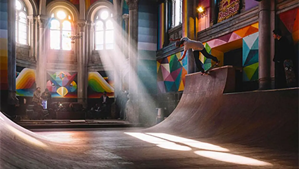 Что придумали в Испании: из заброшенной церкви – скейт-парк