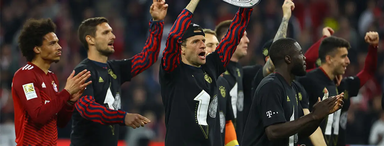 «Бавария» взяла Бундеслигу 10-й раз подряд – это исторический рекорд для топ-лиг 