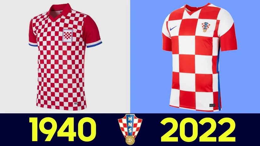 История футболки сборной Хорватии