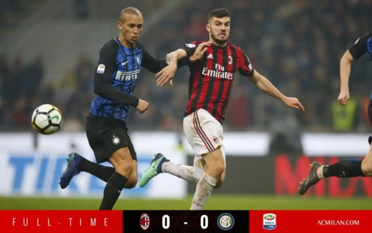 «Милан» — «Интер» 0-0 (Серия А, 27 тур)