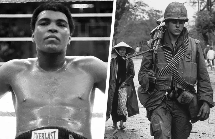 Как Мохаммед Али отказался идти на войну во Вьетнаме. За это ему дали 5 лет тюрьмы и лишили титулов