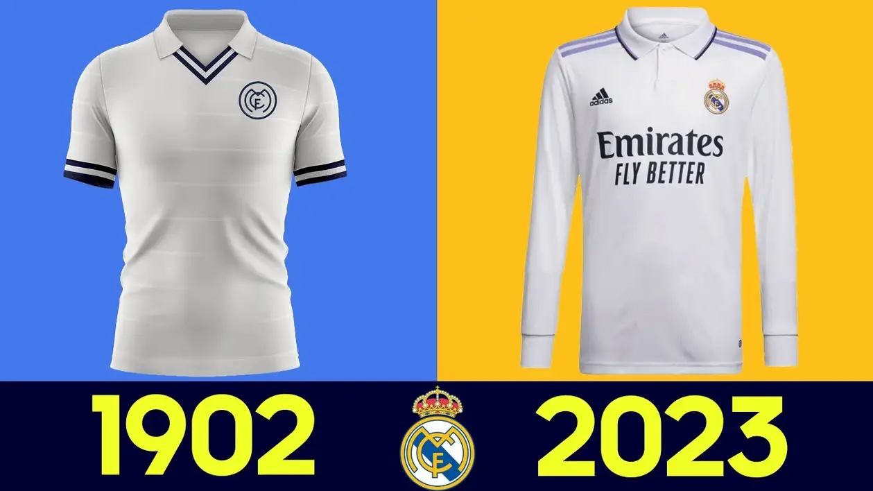 Все Формы Реал Мадрид За Всю Историю по годам